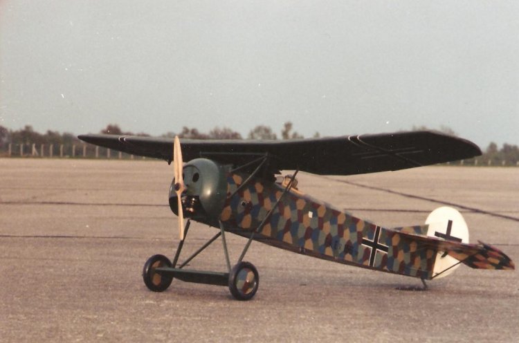 Fokker DVIII Plan - Click Image to Close