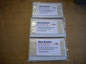 6 inch rubber bands 3 Pack