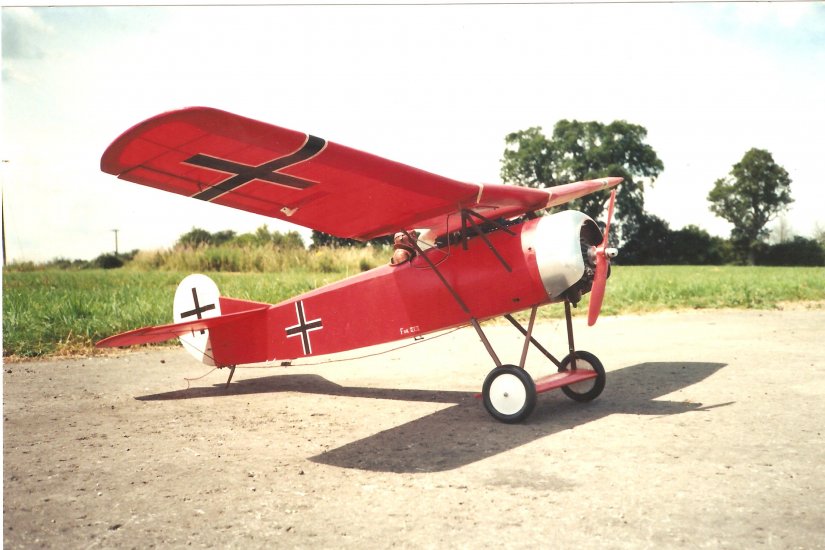 Fokker DVIII Plan - Click Image to Close