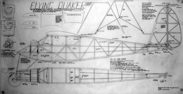 Quaker - Flying Quaker Plan - Click Image to Close
