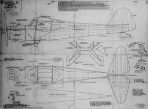 Auster J4 Plan